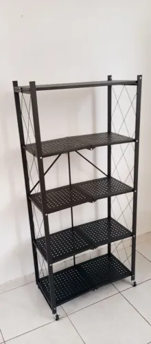 Estante dobrável / Prateleira dobrável 5 patamares