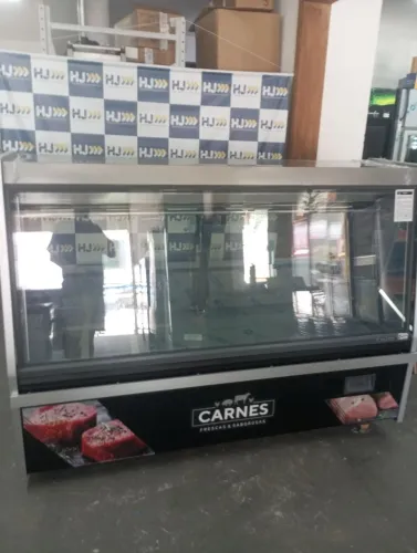 NZ. Vitrine açougue 2 metros Gelopar 