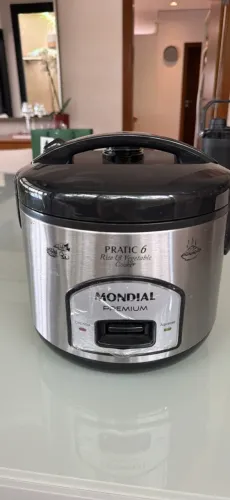 Panela Elétrica de Arroz Mondial Pratic 6 Premium