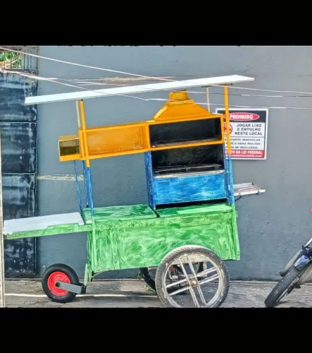 Carrinho de churrasco