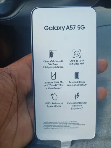 Galaxy A57 5G 256GB NOVO