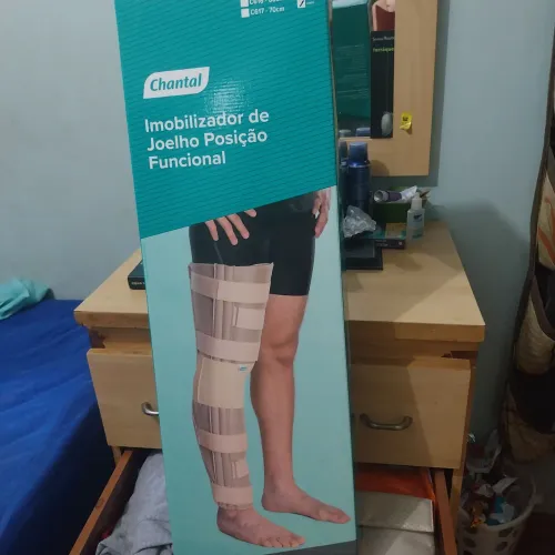 Imobilizados de joelho posição funcional
