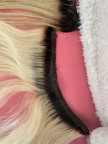 Cabelo humano loiro