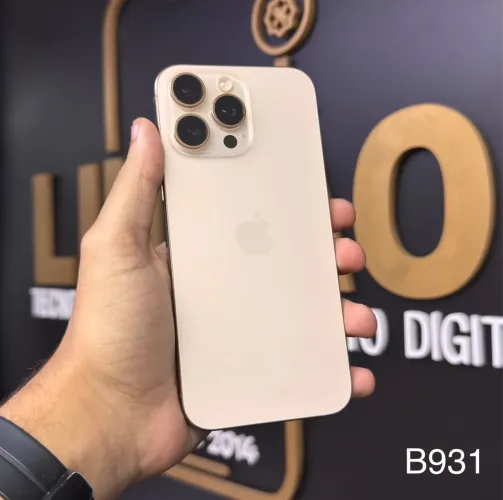 LOJA FÍSICA. IPHONE 16 PRO MAX 256GB DESERT | APARELHO BEM CUIDADO E TODO ORIGINAL