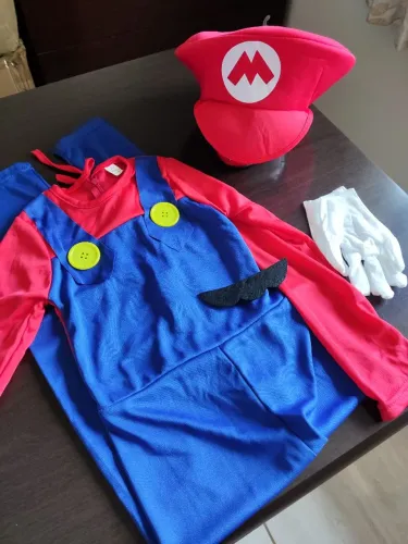 Fantasia Mário Bros completo NOVO 