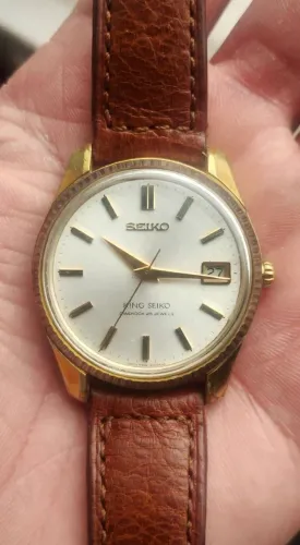 Relógio King Seiko medallion