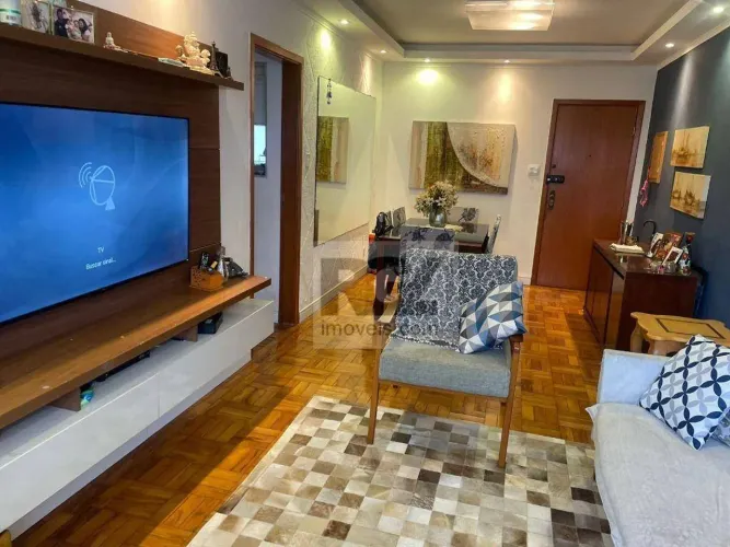 Apartamento com 2 dormitórios à venda, 80 m² por R$ 649.000,00 - Boqueirão - Santos/SP