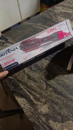 Escova secadora,seca e alisa