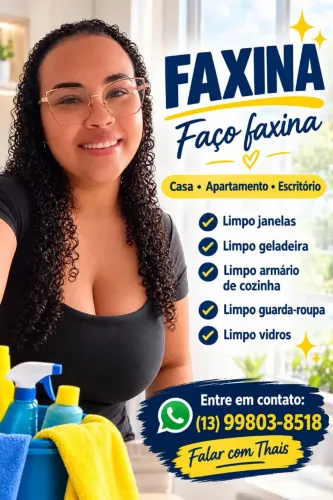 Faço faxina