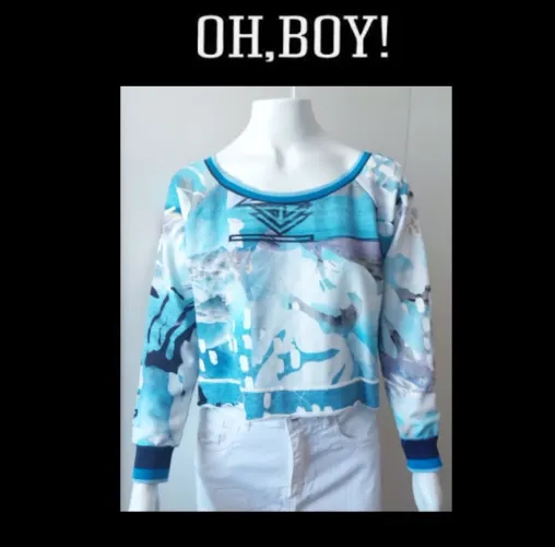 OH BOY!  blusa moletom 