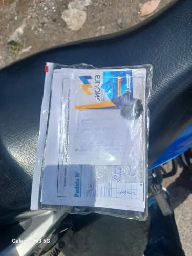 Chave reserva manual IPVA 2026 pago moto toda revisada!