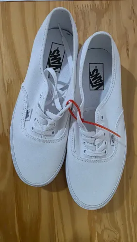 Tenis Vans Authentic White 39 unisex