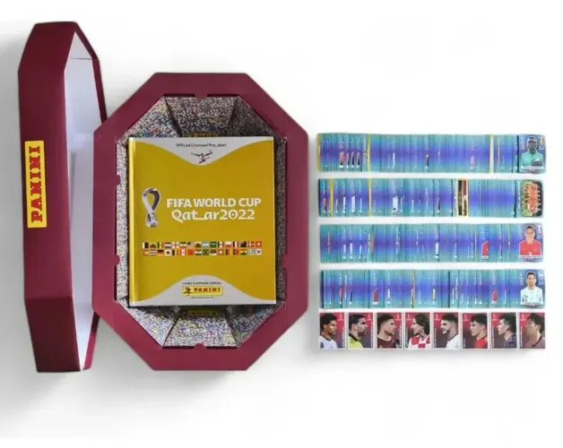 Album Copa do Mundo 2022 numerado Edição Colecionador Box (usado)