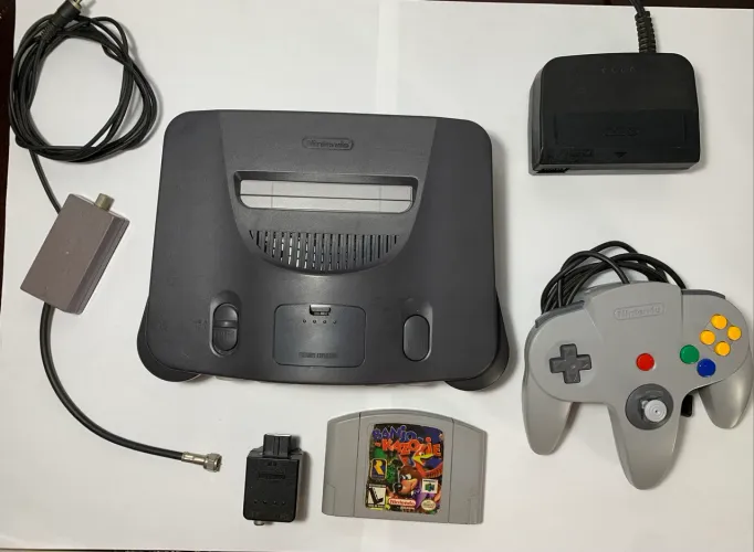 Nintendo 64 Gradiente + Banjo Kazooie Original