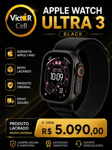 Apple Watch Ultra 3 | Lacrado | Novo
