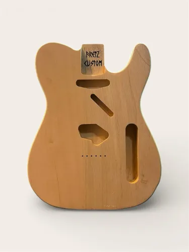 Corpo de guitarra modelo Telecaster