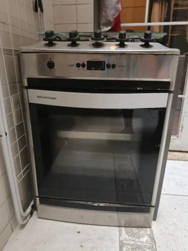 Fogão De Embutir Brastemp 4 Bocas 2022, Chama Dupla