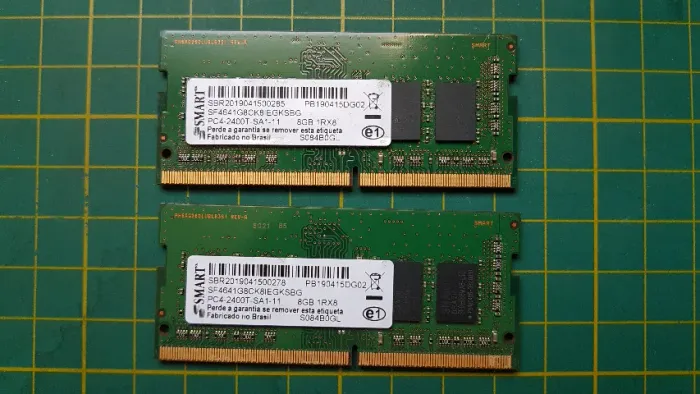 Memória RAM SMART DDR4 8GB 2400T PC4-19200 Notebook