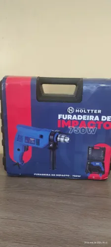 Furadeira holtter de 750 watts 127 volts