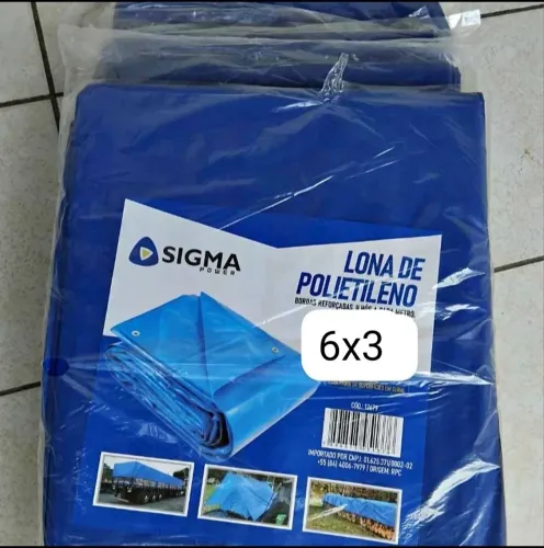 Lonas 6x3 e 6x4 polietileno 