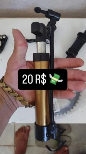 Bomba portátil para bicicleta 