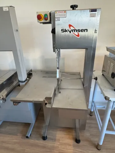 Serra fita para carnes inox lâmina 282m motor 1,5cv nova 