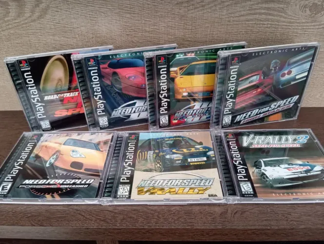 Coleção Need for Speed para PS1 (REPRÔ) LEIA