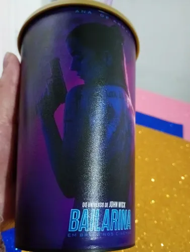 (Produto Novo)Copo Bailarina John Wick Cinemark 