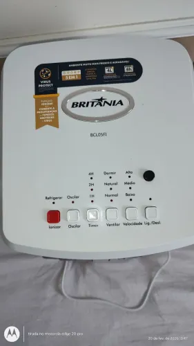 Novo Climatizador Ionizador Garantia 1ano, Nota Fiscal