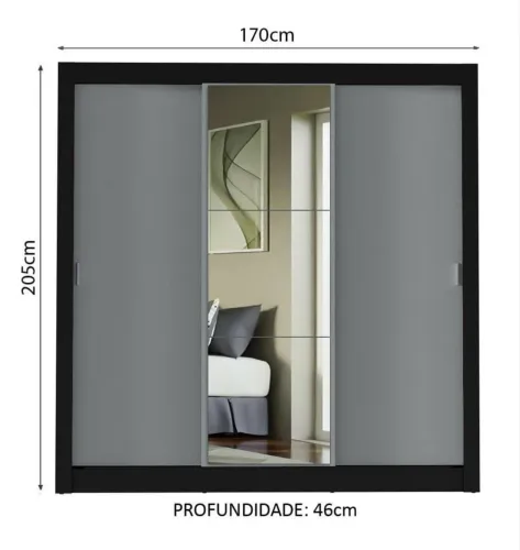Guarda roupa - Casal