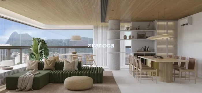 Apartamento 3 quartos a 10 minutos da praia de Botafogo