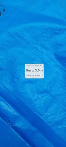 Lona para cobertura 5m x 3m