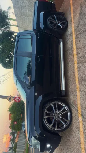 Vendo ou Troco Jogo De Rodas Aro 24 Camaro/Amarok 5X120 Grafite Pigmentado Com Pneus