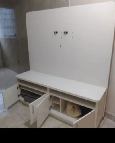 Rack mais painel MDF novo