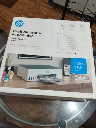 Impressora HP smart tank 210 (1 mês de uso) Funcionando perfeitamente
