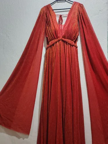 Vestido longo de festa