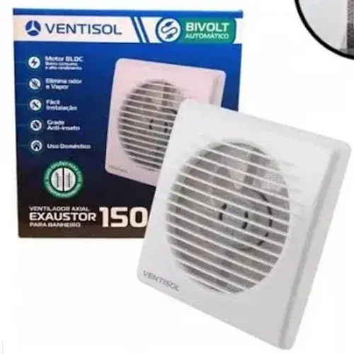 ***Exaustor p/ banheiro Ventisol Microventilador 100mm a vista R$169,90