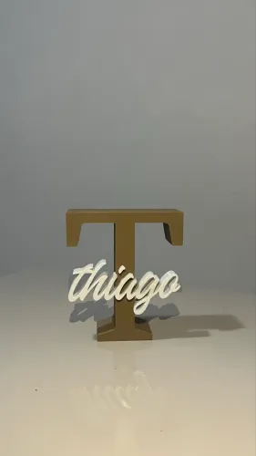 Letras decorativas / Letreiros de mesa