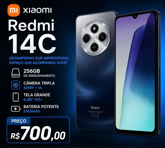 Xiaoumi Redmi 14c 257gb 