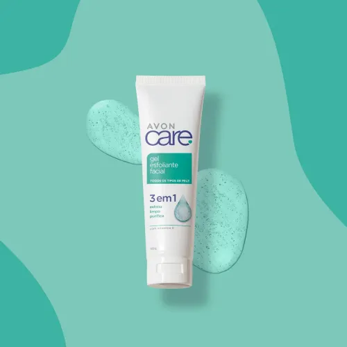 Gel Esfoliante Facial Avon Care