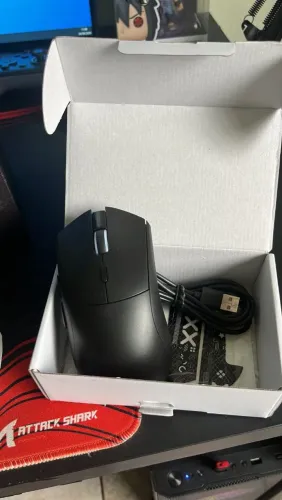 Mouse Gamer sem fio RS7