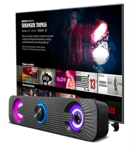 Soundbar com ótima qualidade de som