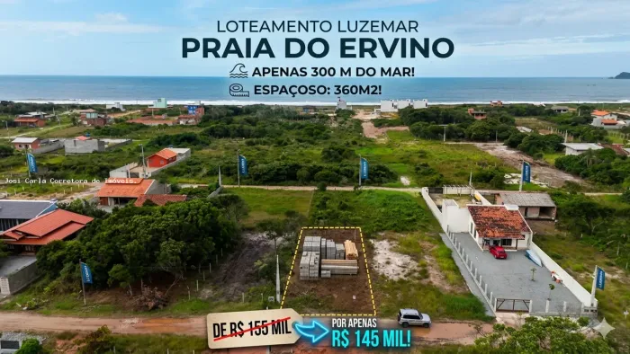 Lote para Venda em São Francisco do Sul, praia do Ervino