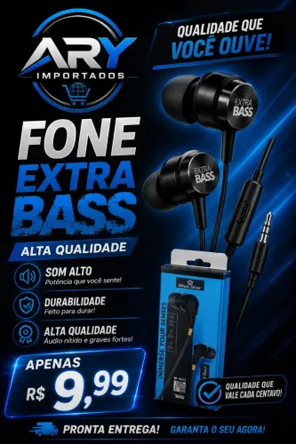 fone com fio entrada p2