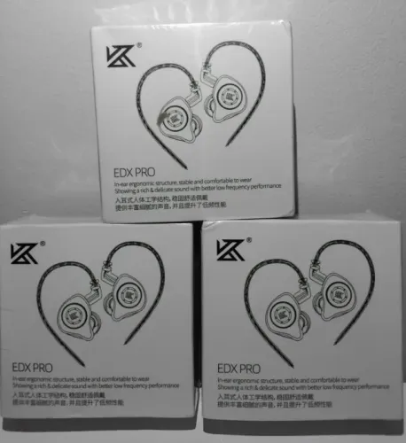 Fone: KZ Edx Pro (Sem Mic)