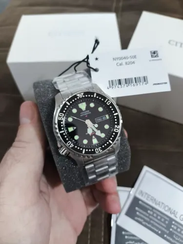 Relógio Citizen Promaster Diver Marina Militare.