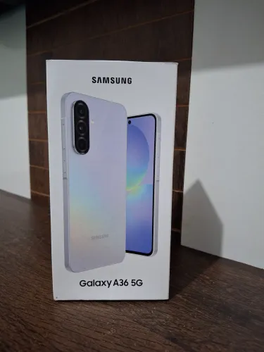 Vendo samsung A36 5G novo completo.