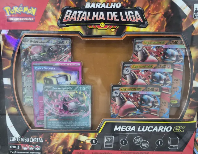 BARALHO - BATALHA DE LIGA MEGA LUCARIO