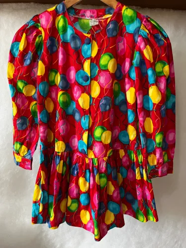 Vestido Infantil Novo Vermelho com Ombreiras Festa Elegante Moda Menina