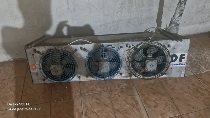Unidade condensadora completa para câmara frigorífica